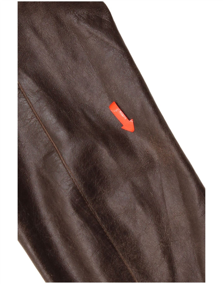 Massimo Rebecchi Jachetă pentru femei cu 2 nasturi IT 46 Maro mare