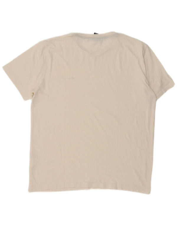 Tricou pentru bărbați Champion Top mare din bumbac alb