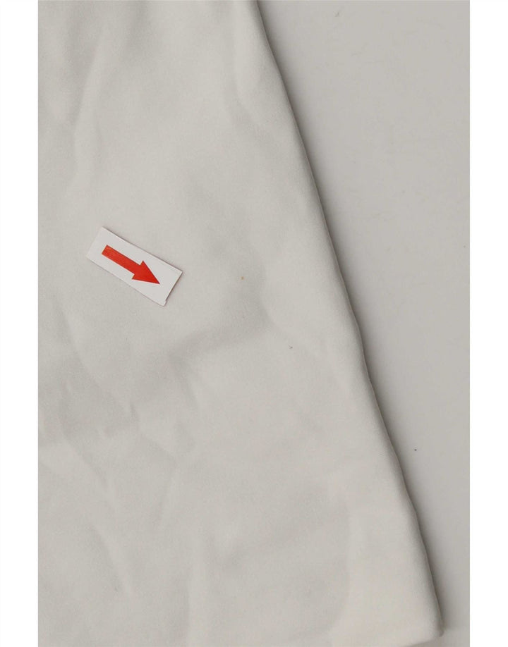 Pantaloni scurți chino pentru femei Zara XS W24 poliester alb