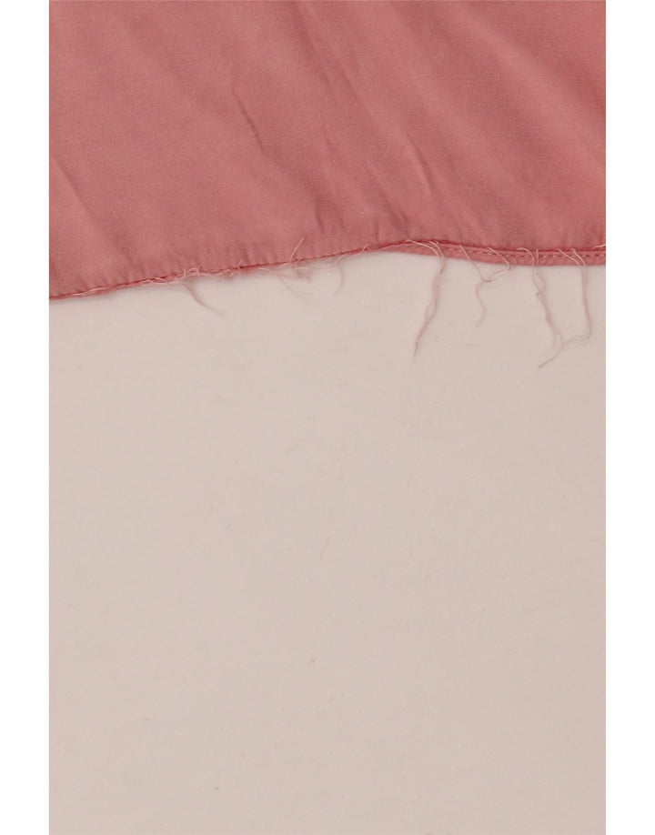 Bluză cămașă ZARA pentru femei Crop Batwing UK 14 Medium Pink Viscose