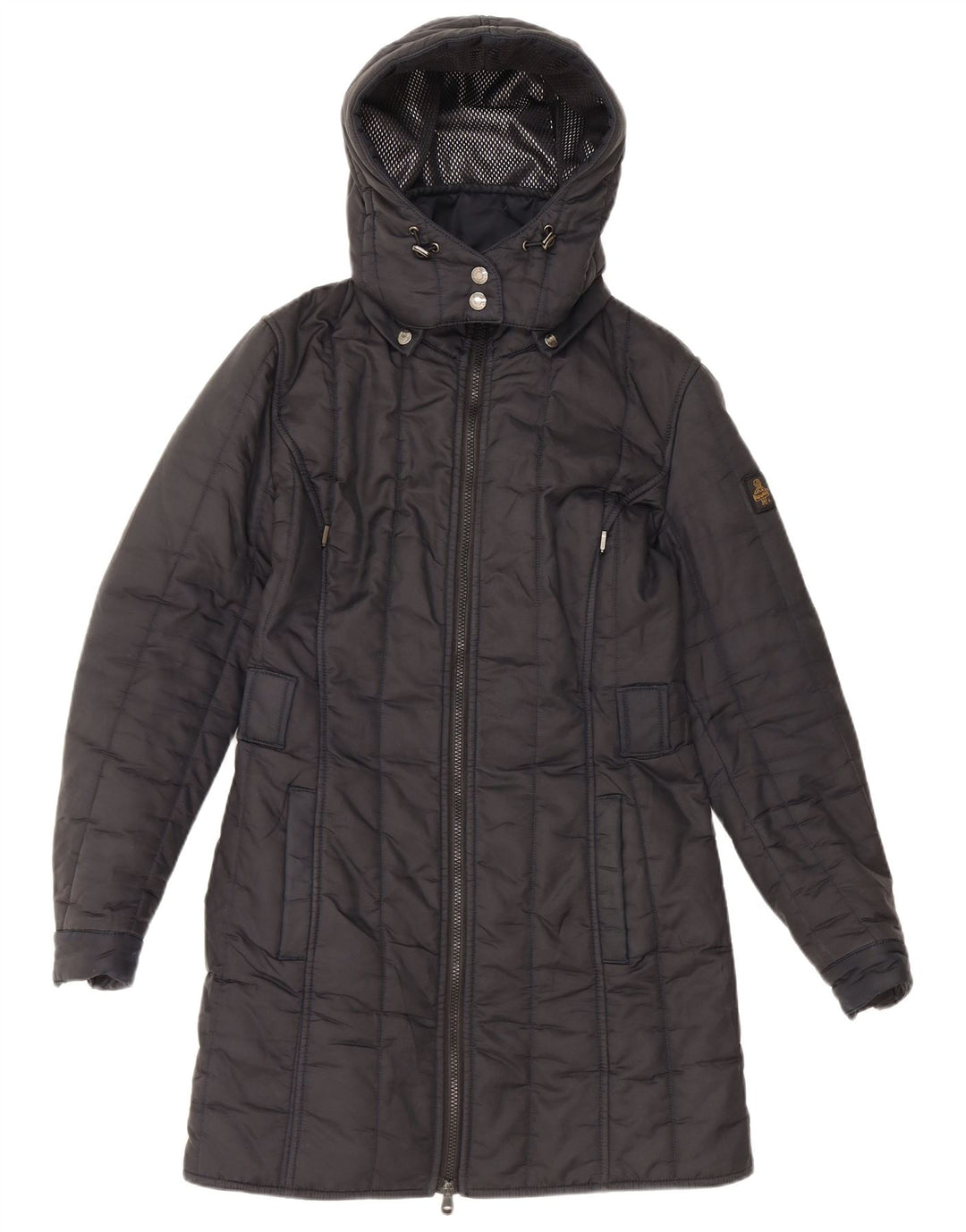 REFRIGWEAR Palton căptușit cu glugă pentru femei UK 14 Mediu Poliamidă bleumarin