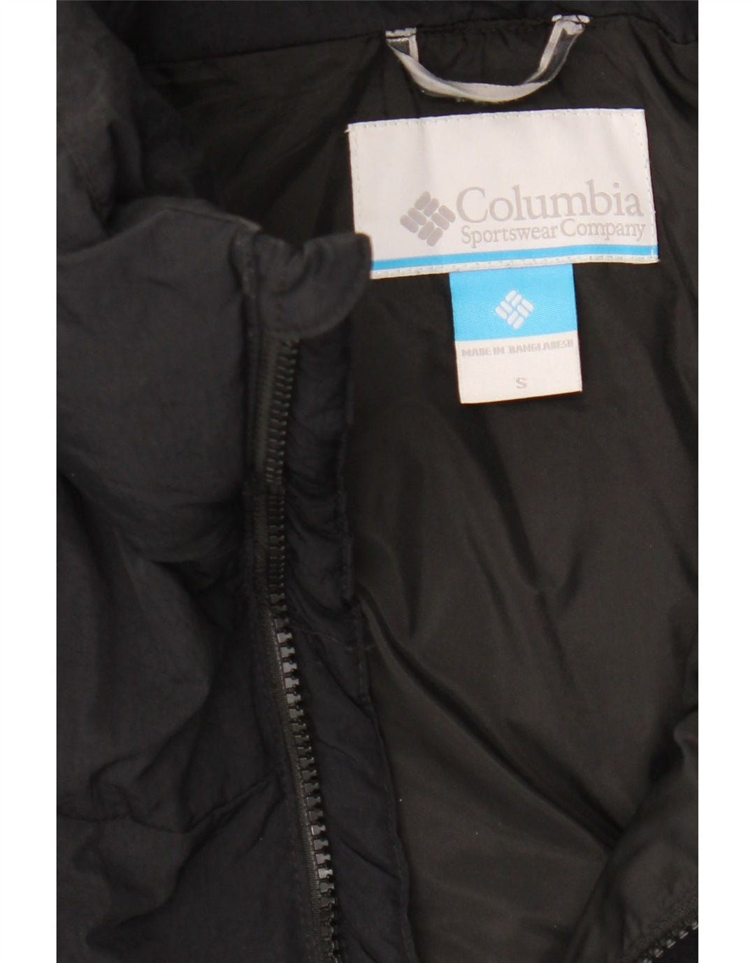 Jachetă căptușită Columbia pentru bărbați UK 36 Small Black Nylon