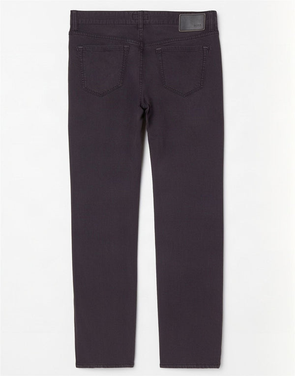 Pantaloni casual drepti pentru bărbați Hugo Boss L33 L32 Bumbac bleumarin