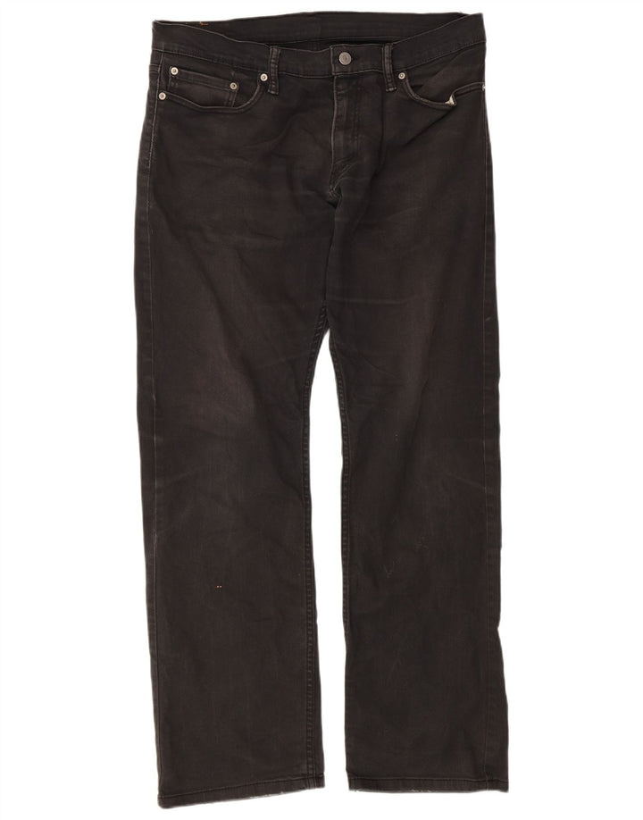 Blugi drepti pentru bărbați Levi's 514 W34 L32 negri