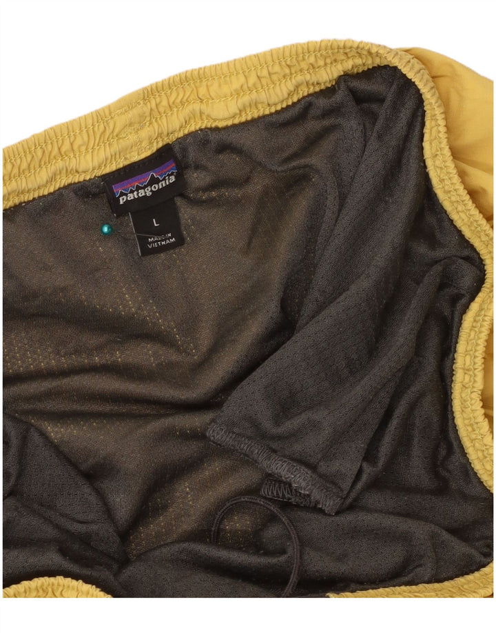 Pantaloni scurți sport Patagonia pentru bărbați, mari, galbeni