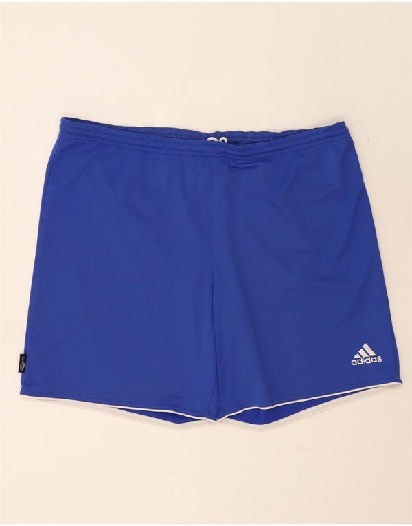 Pantaloni scurți sport pentru bărbați Adidas Climalite XL poliester albastru