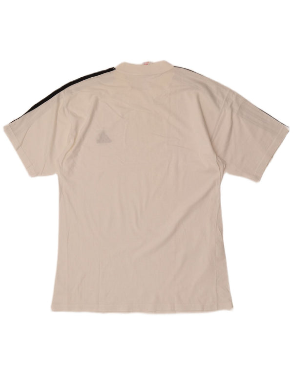 Tricou pentru bărbați Adidas Top UK 38/40 Bumbac alb mediu