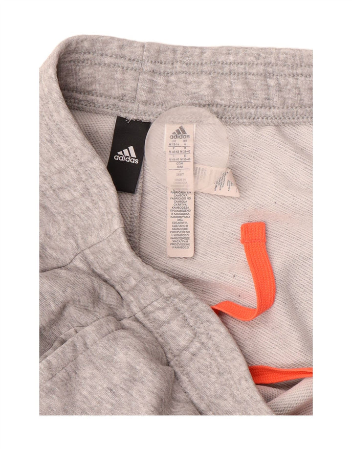 Pantaloni de trening pentru bărbați ADIDAS Joggeri UK 12/14 Bumbac gri mediu