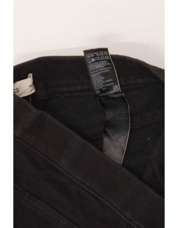 Blugi jegging pentru femei Marks & Spencer UK 12 Medium W28 L28 Bumbac negru