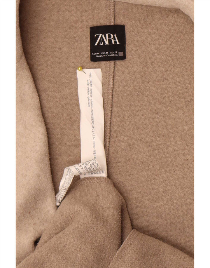Pardesiu pentru femei Zara UK 12 Medium Bej Poliester