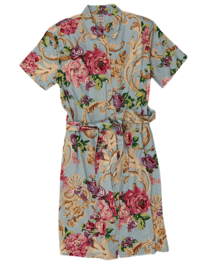 Rochie cămașă pentru femei Elle IT 44 Medium Blue Floral