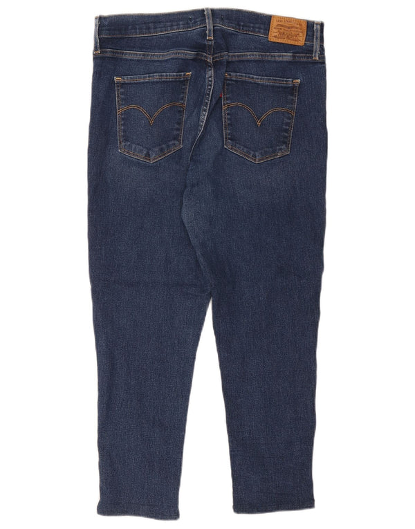Levi's Womens Crop Super Skinny High Waist Jeans W30 L23 Blue