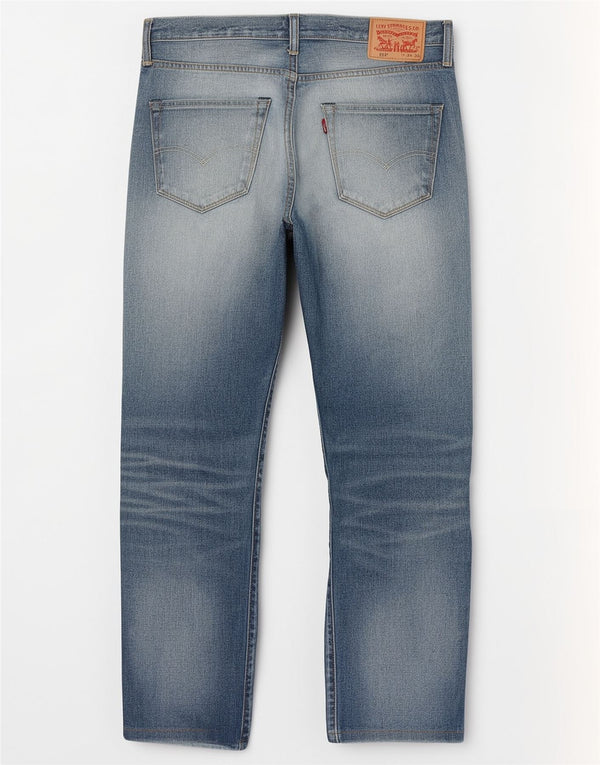Blugi 501 drepti pentru bărbați Levi's W34 L28 Bumbac albastru