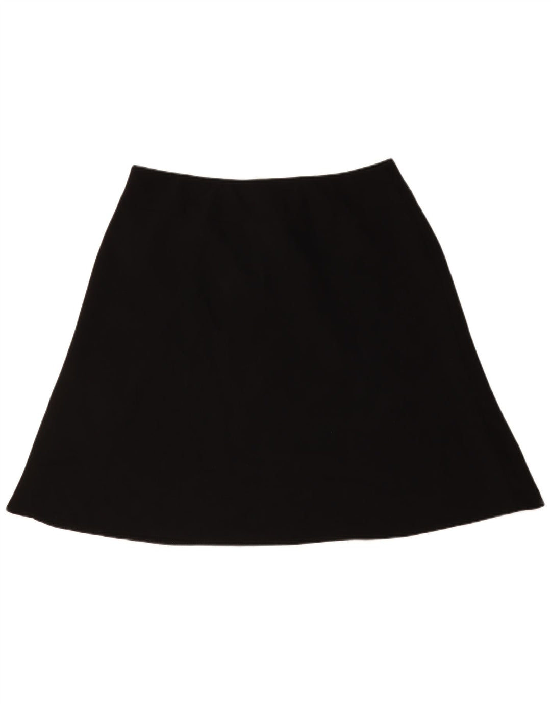 Fustă A-Line pentru femei Marks & Spencer UK 18 XL W38 Poliester negru