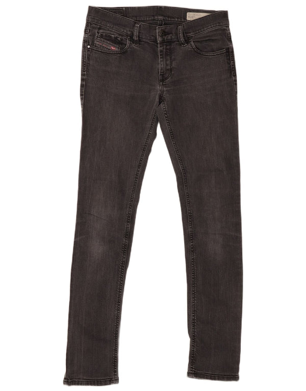 DIESEL Blugi skinny Livy Super Slim pentru femei W28 L32 bumbac gri