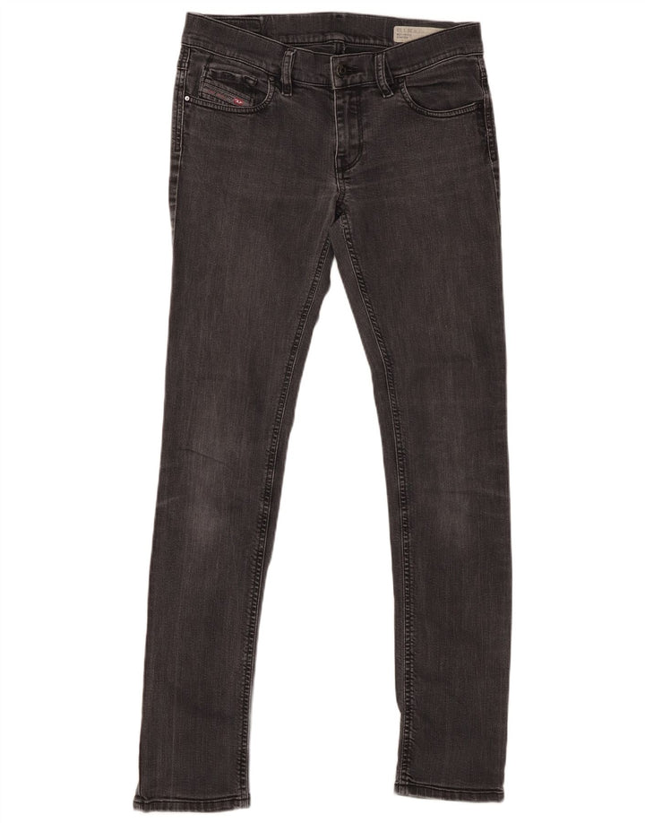 DIESEL Blugi skinny Livy Super Slim pentru femei W28 L32 bumbac gri