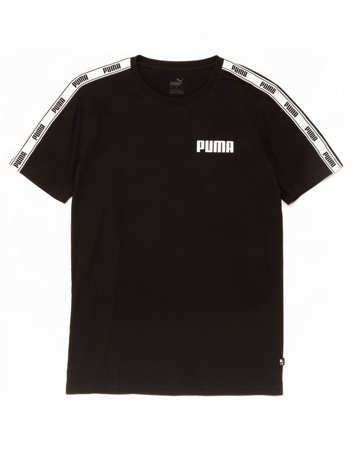Tricou grafic Puma pentru bărbați Top mare negru colorblock