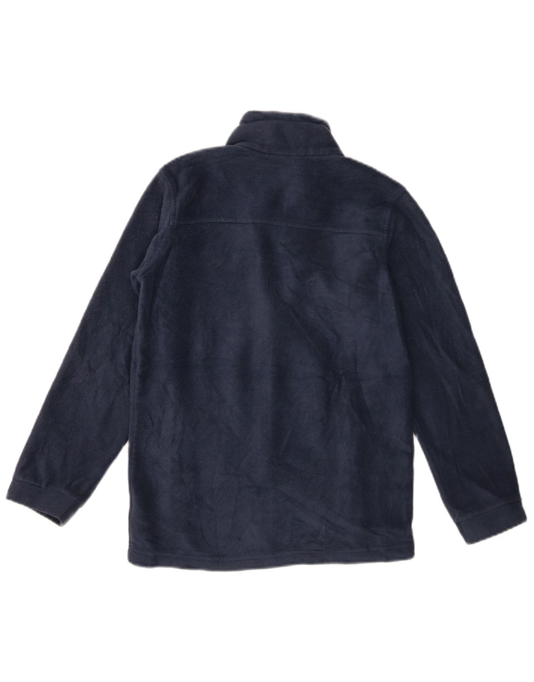 Jachetă fleece Columbia pentru fete 10-11 ani Poliester mediu bleumarin