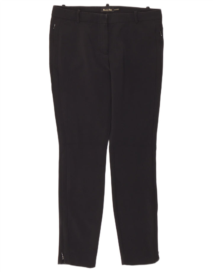 Pantaloni skinny pentru femei Massimo Dutti L30 L28 Poliamidă neagră