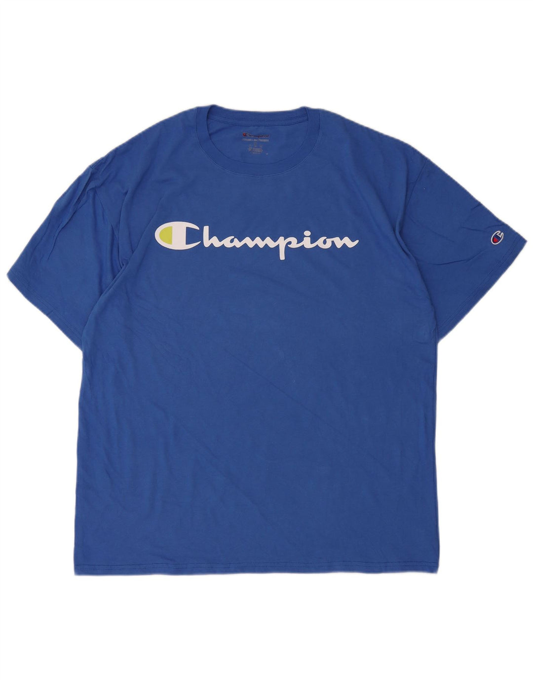Tricou grafic pentru bărbați Champion Top XL Bumbac albastru