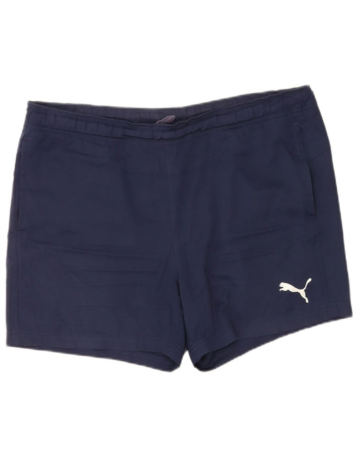 Pantaloni scurți sport Puma pentru bărbați, mari bleumarin