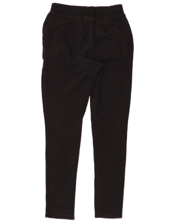 Pantaloni de trening cu grafic pentru femei Adidas UK 8, bumbac negru mic