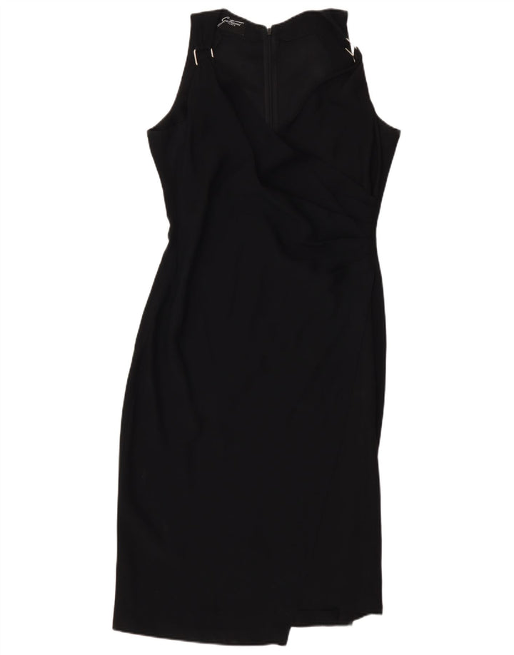Rochie teacă fără mâneci Gattinoni pentru femei IT 42 Medium Black Viscose