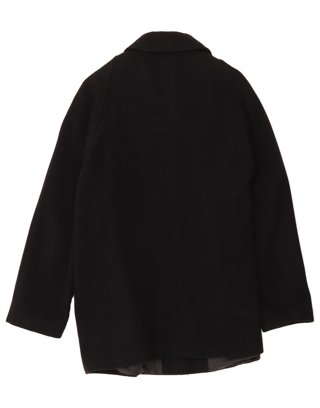 AVENUE Womens Overcoat UK 18 XL Black New Wool Vintage Avenue and Second-Hand Avenue from Messina Hembry 
