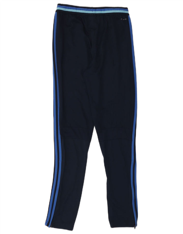 Pantaloni de trening ADIDAS Climacool pentru băieți 13-14 ani, bleumarin, poliester