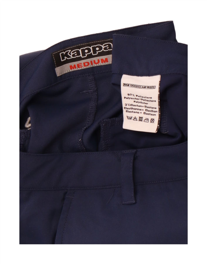 Pantaloni chino drepți pentru bărbați KAPPA Mediu L32 L29 Poliester bleumarin