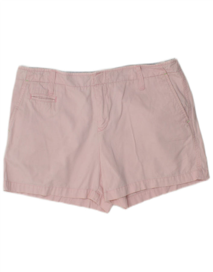 TOMMY HILFIGER Pantaloni scurti chino pentru femei US 10 Large W32 Pink Bumbac