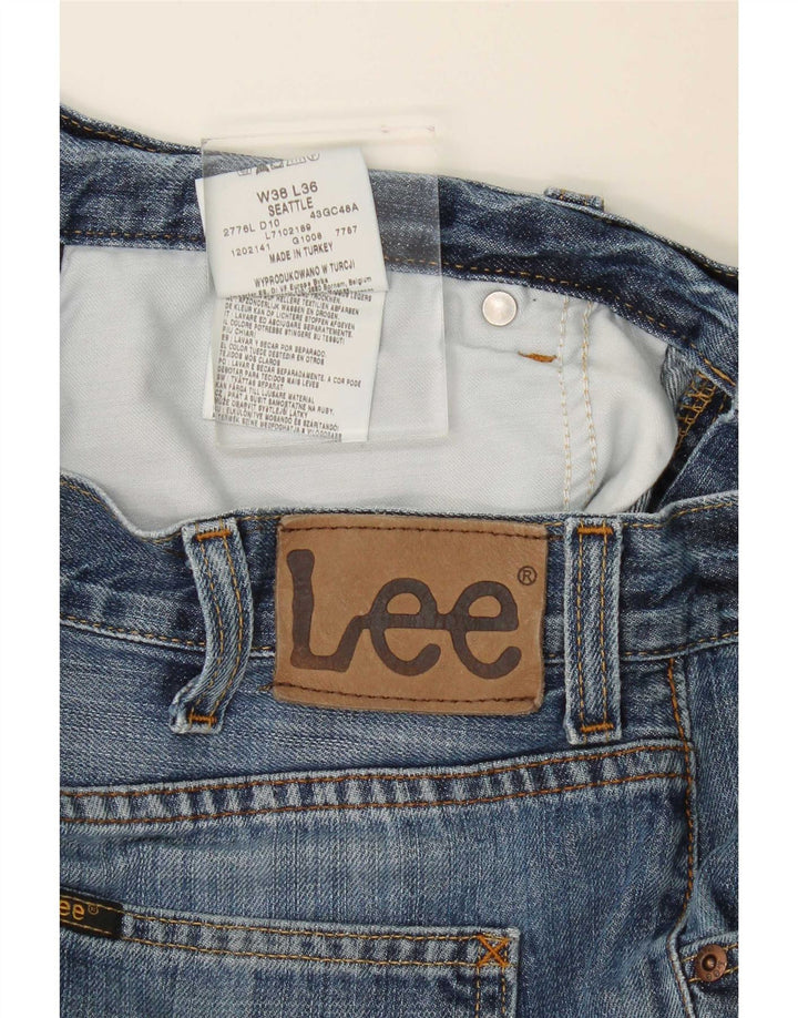 Blugi Lee Seattle drepte pentru bărbați W38 L30 bumbac albastru
