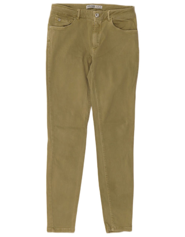 ZARA Womens Skinny Jeans EU 40 Medium W30 L27 Khaki