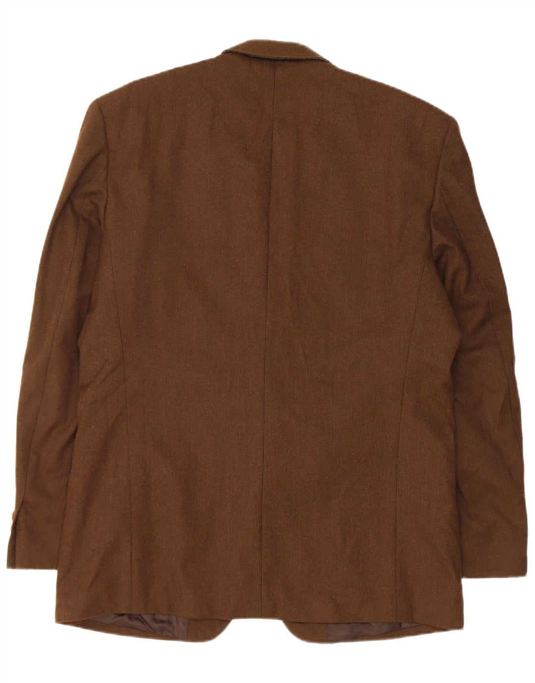 Massimo Dutti Jachetă pentru bărbați cu 2 nasturi UE 52 Lână maro mare