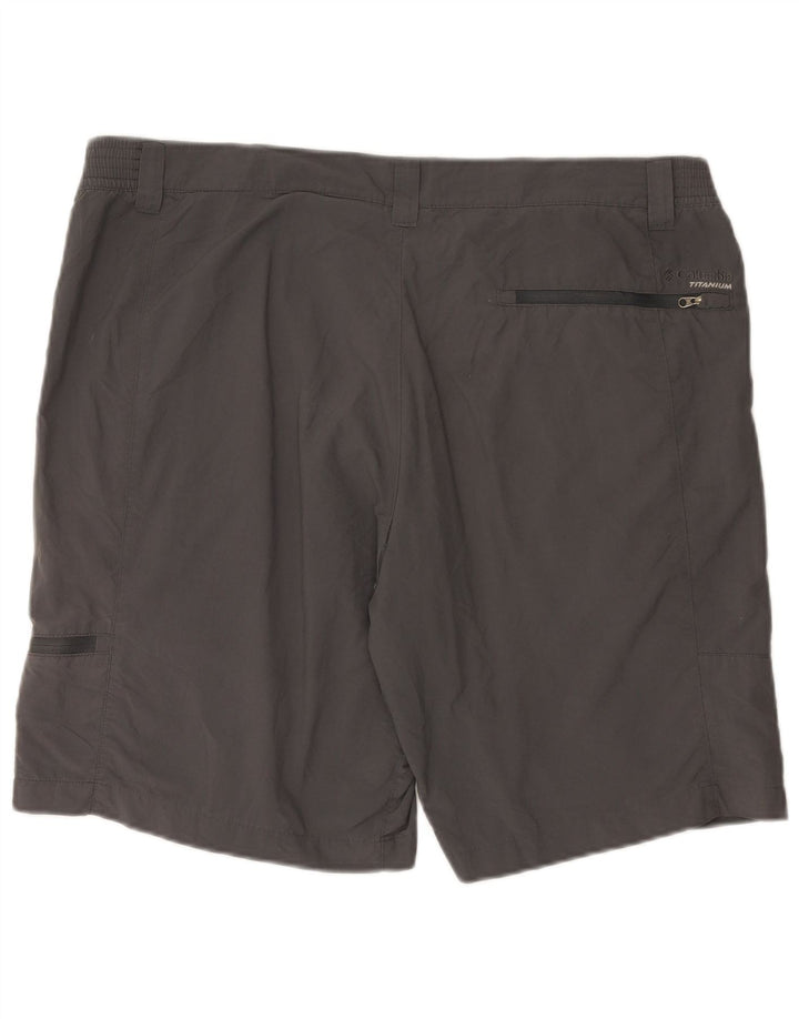 Pantaloni scurți Columbia Titanium Cargo XL W40, nailon gri