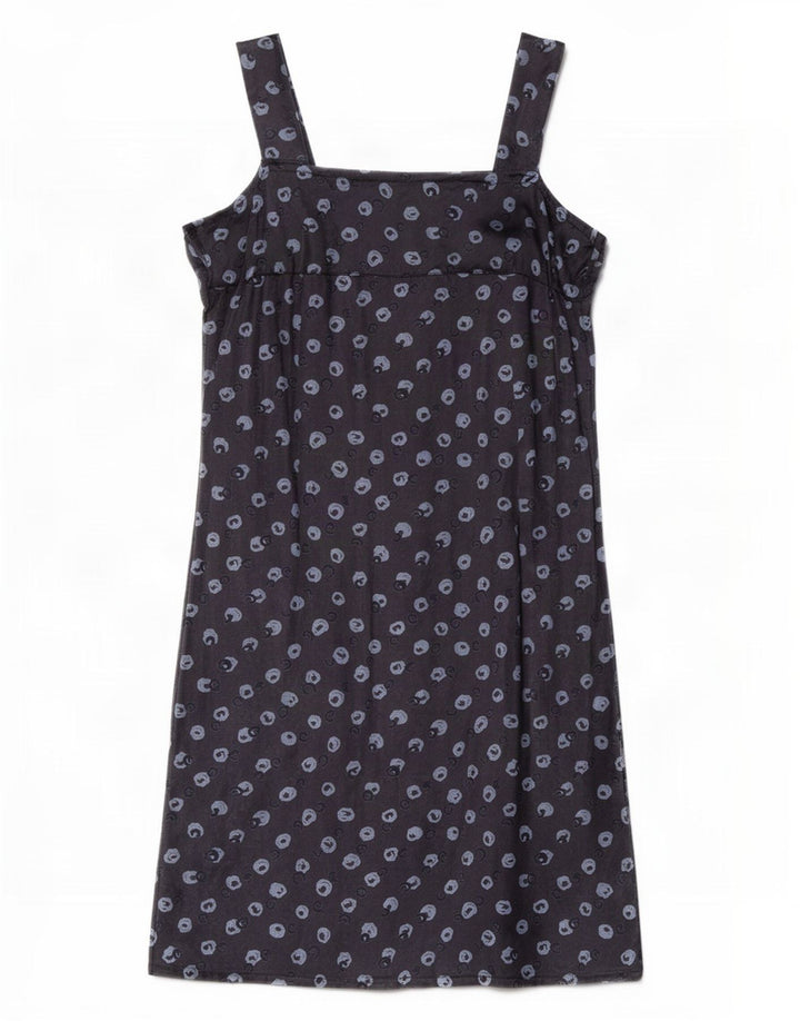 Rochie de soare Benetton pentru femei cu model abstract UK 6 XS bleumarin