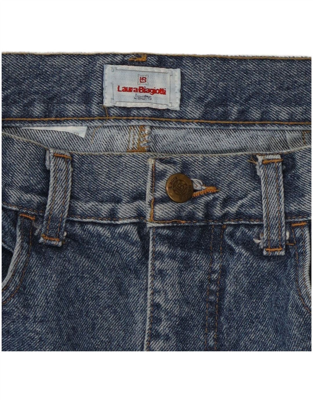 Fusta Dama Laura Biagiotti Denim W28 Medium Blue Classic