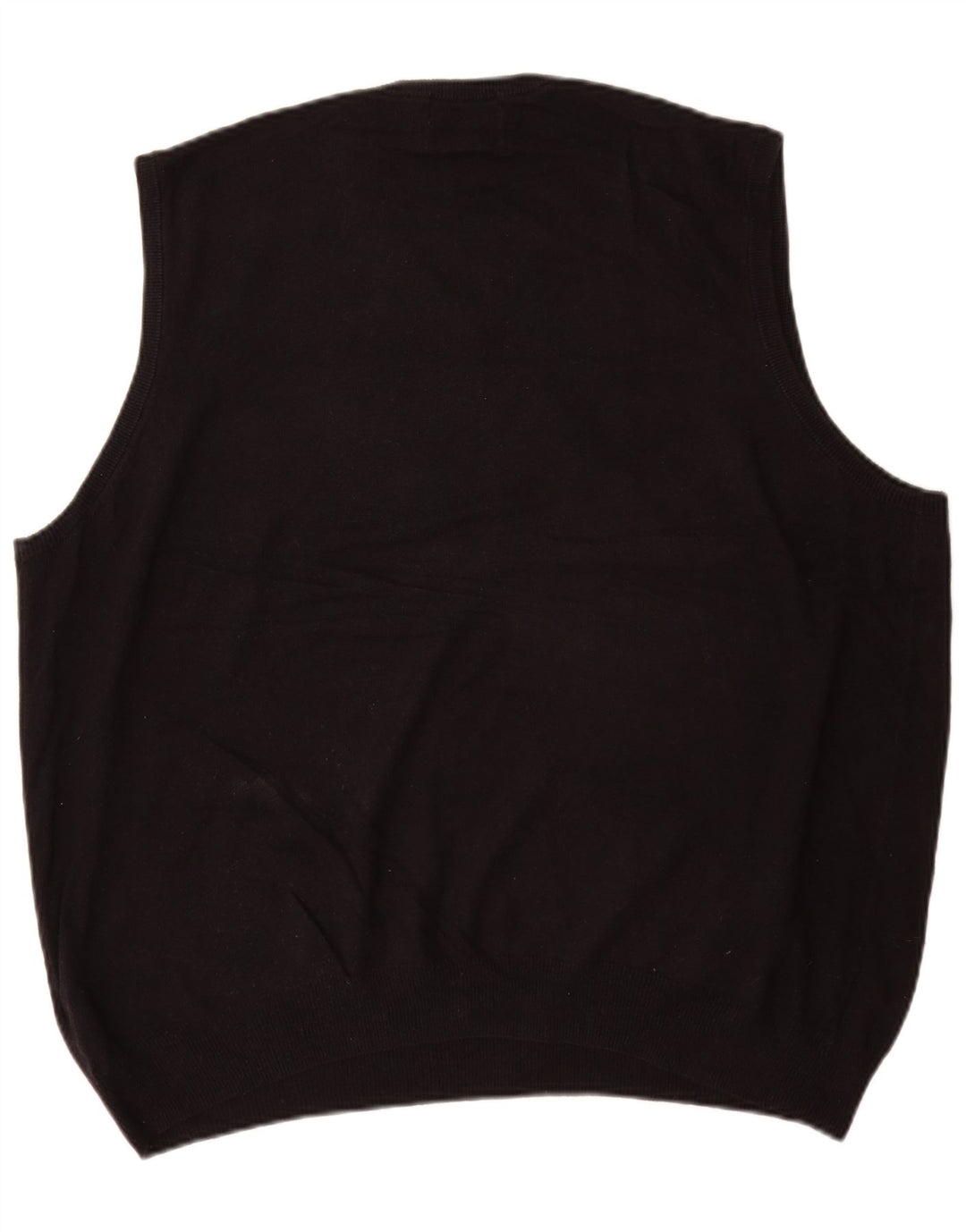 Marks & Spencer Mens Vest Tank Top XL Bumbac Negru