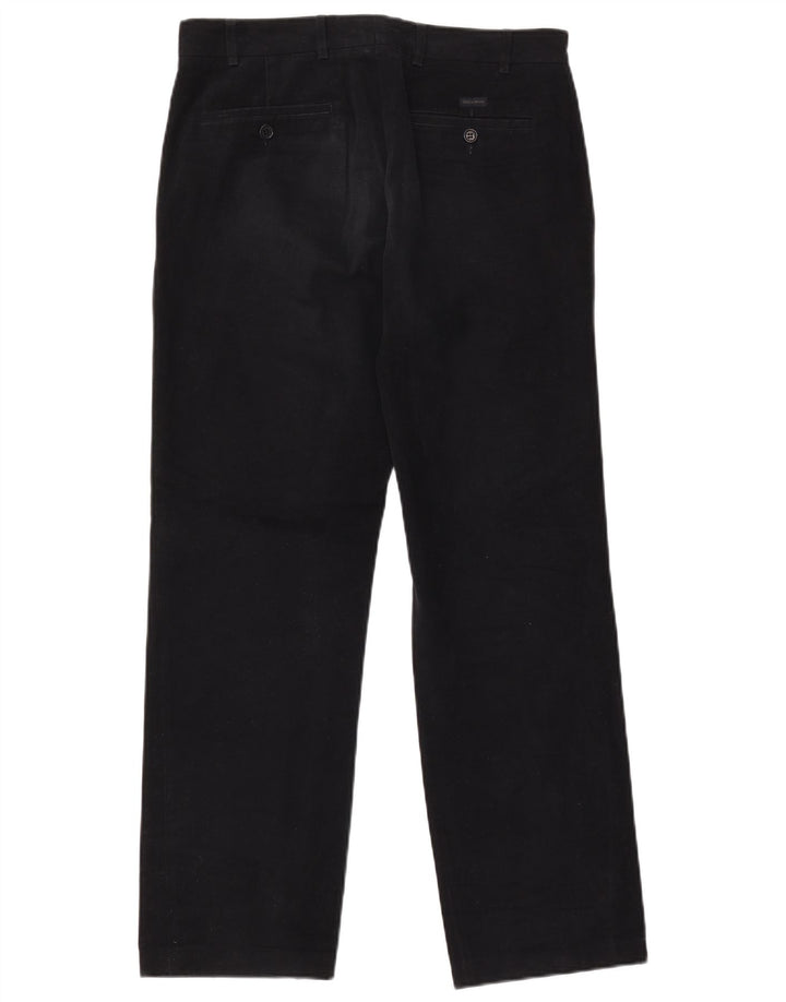 PAUL & SHARK Pantaloni chino pentru iahting pentru bărbați IT 48 Medium W32 L30 Negru