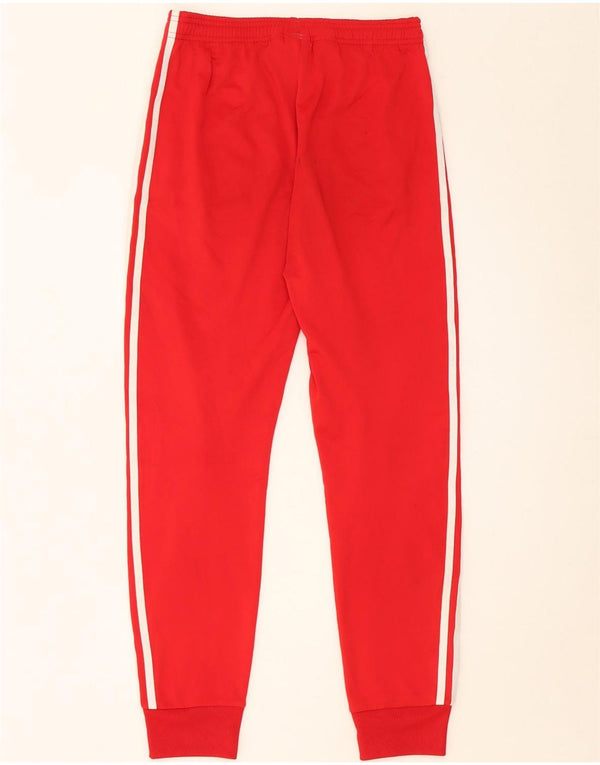 ADIDAS Băieți Pantaloni Trening Pantaloni Joggeri 13-14 Ani Poliester Roșu