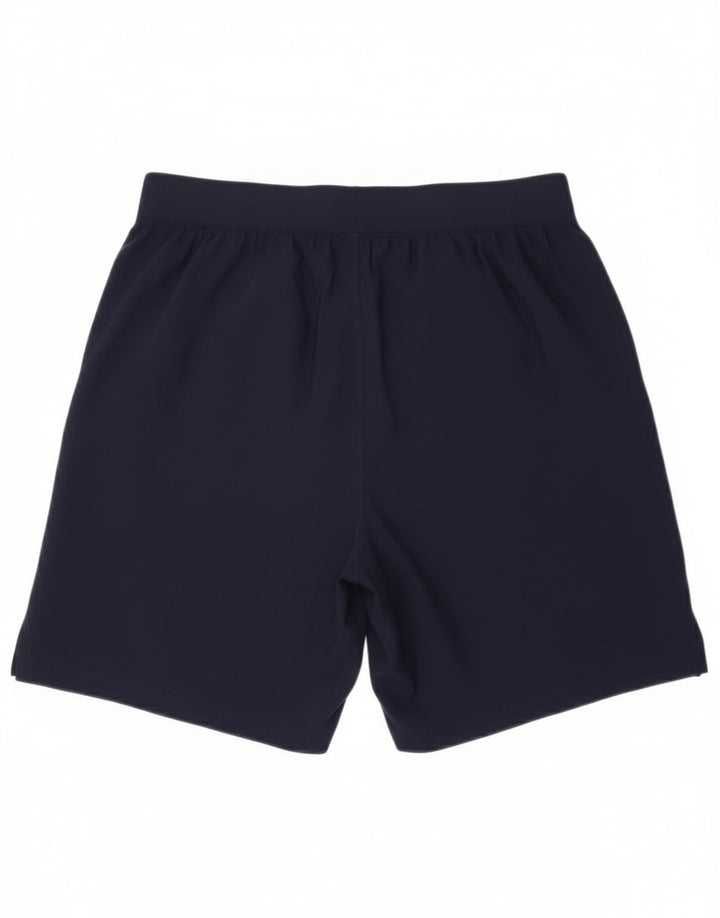 Pantaloni scurti sport Under Armour pentru femei UK 10 Small, bleumarin, poliester