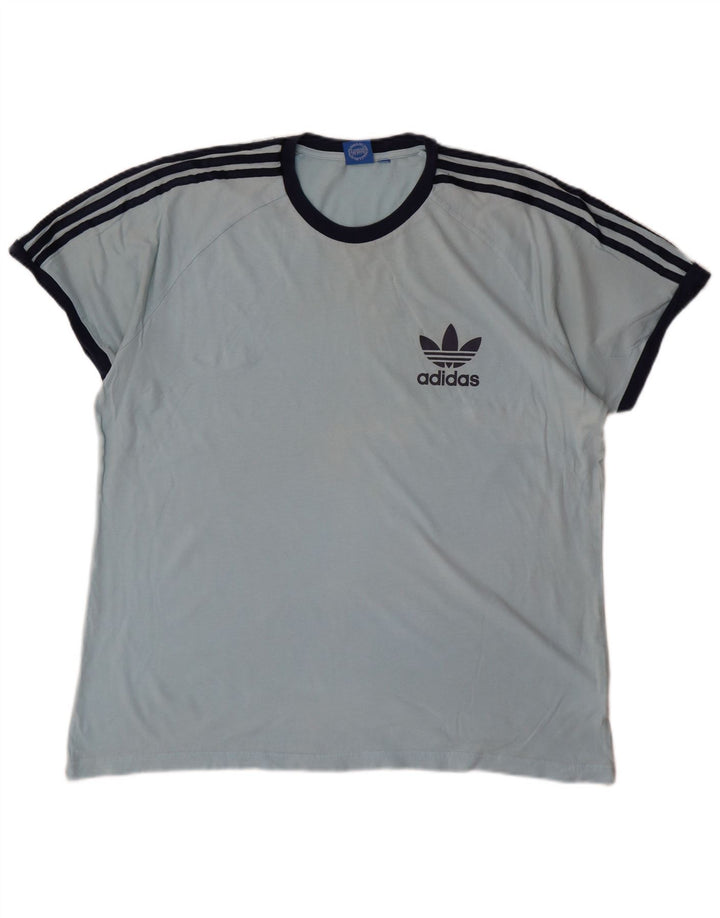 Tricou pentru bărbați Adidas Top XL Albastru