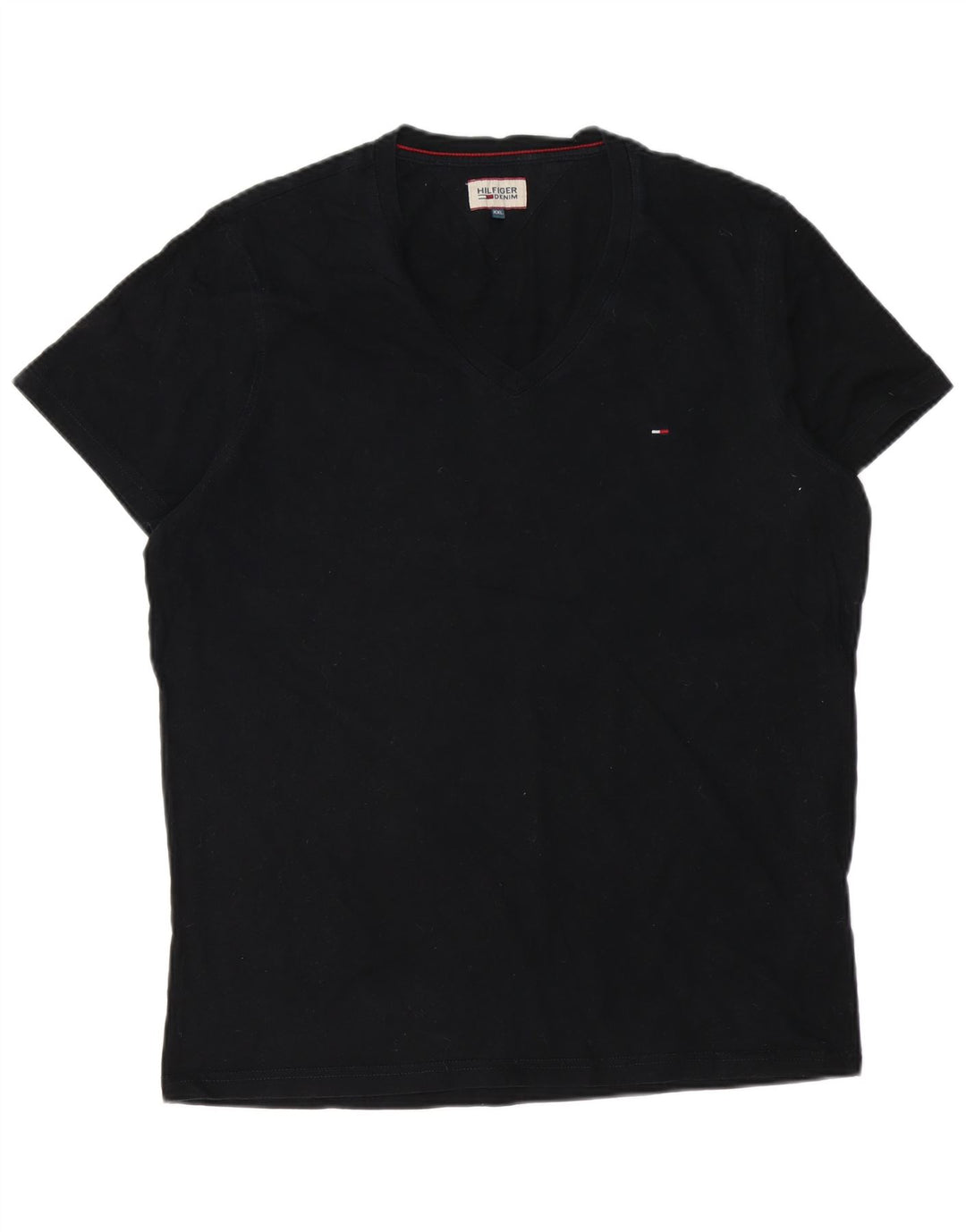 Tricou pentru bărbați Tommy Hilfiger Top 2XL bumbac negru