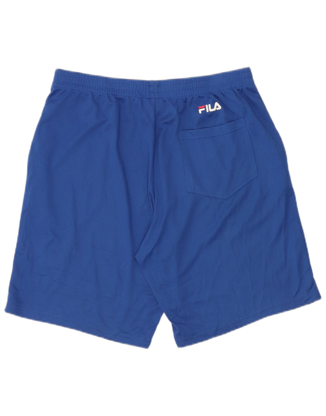 Pantaloni scurți de sport cu grafică FILA pentru bărbați, mari, albastru, poliester