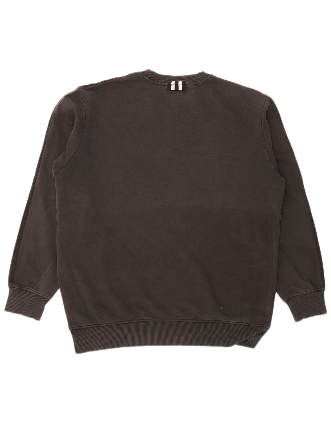 Hanorac pentru bărbați Adidas Jumper mare, gri, bumbac