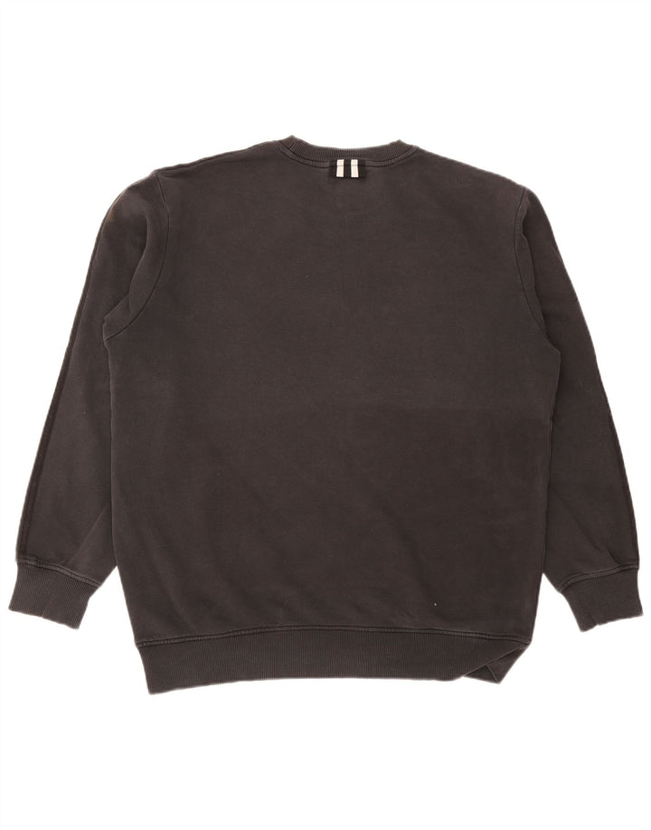 Hanorac pentru bărbați Adidas Jumper mare, gri, bumbac