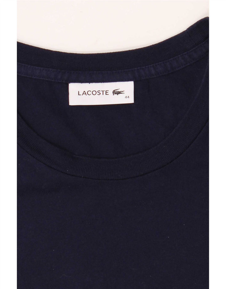 Tricou pentru femei Lacoste Top Marimea 44 Mare Bumbac bleumarin