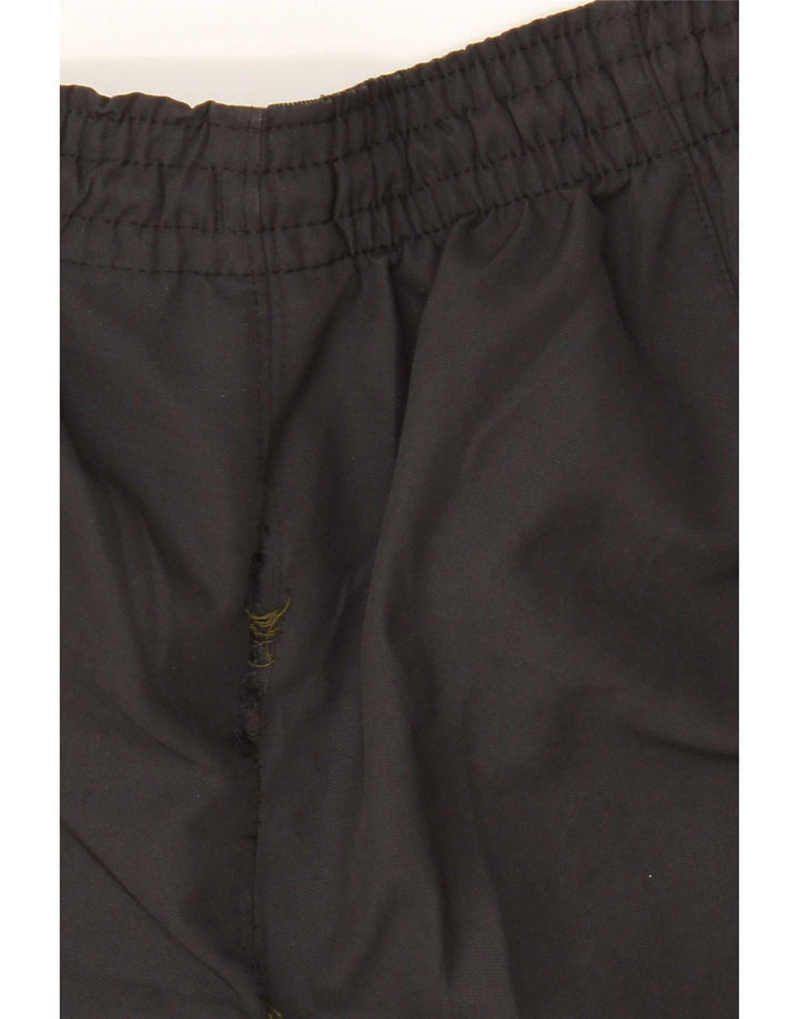 Pantaloni scurți sport grafic Nike pentru bărbați, poliester mediu negru