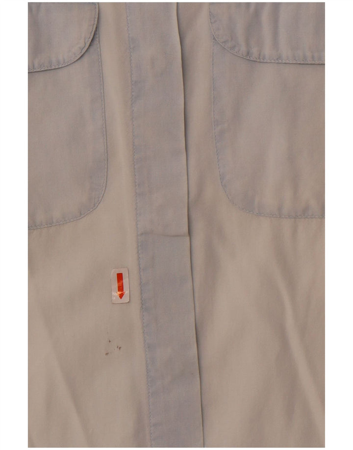 Cămașă fără mâneci pentru femei Armani Jeans UK 14, mare, albastru, bumbac