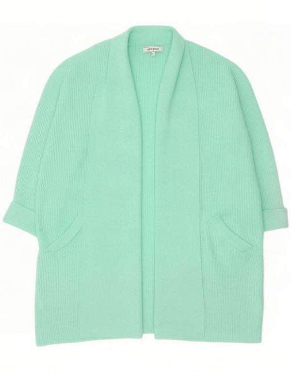 Jack Wills Pulover cardigan supradimensionat pentru femei UK 12 Medium Green